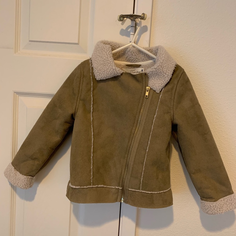 Girls Suede Jacket